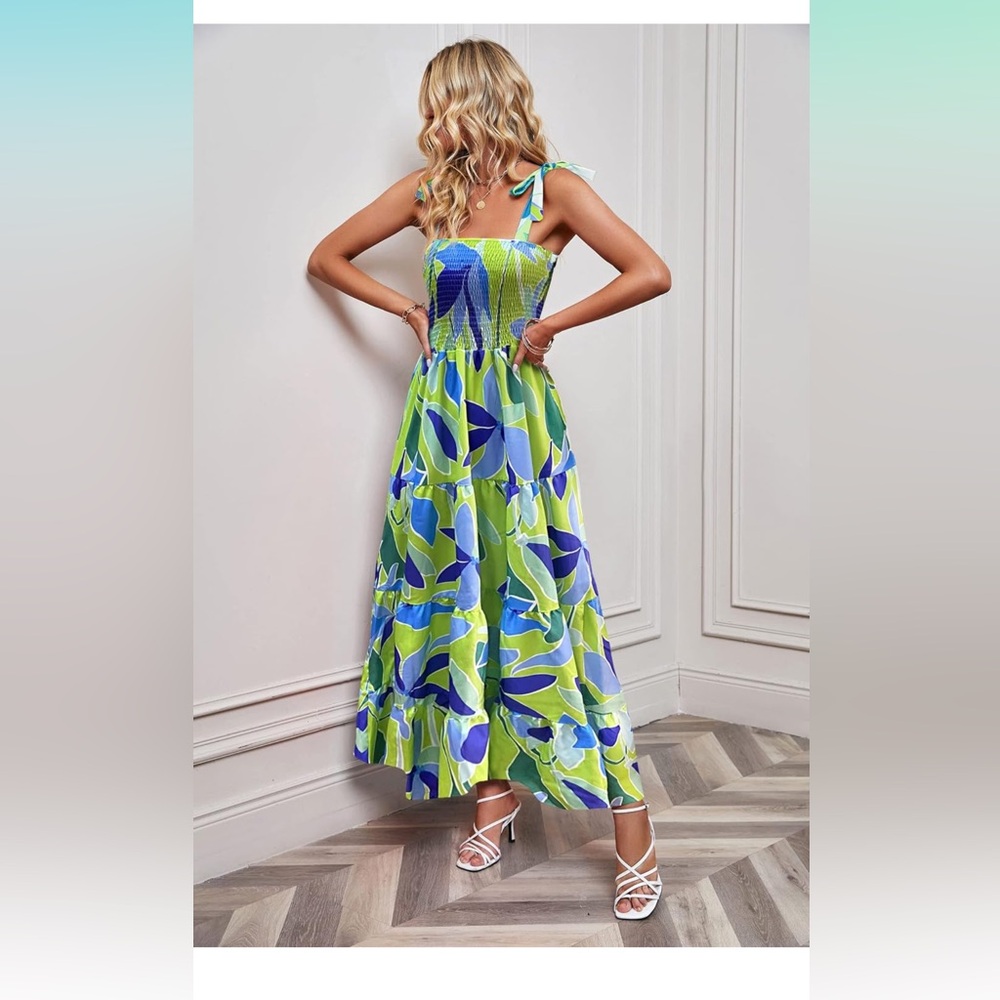 Smocked Maxi Dress